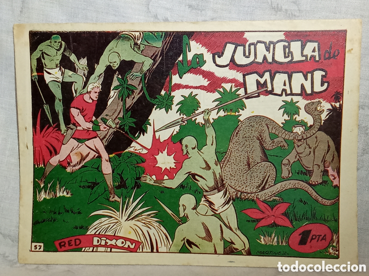 Tebeos: RED DIXON, JUNGLA DE MANC, N&deg;57. ED. MARCO - Foto 1