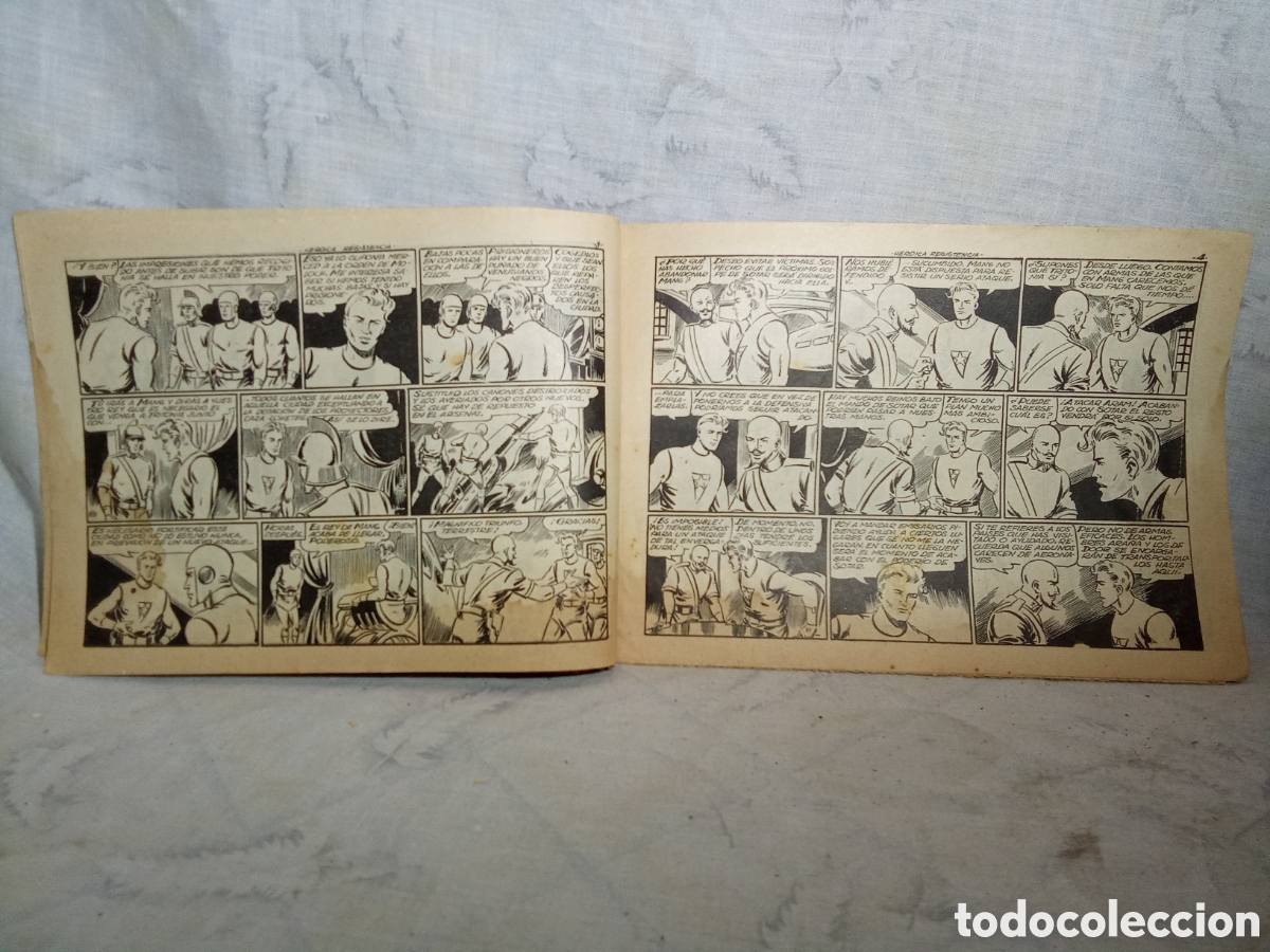 Tebeos: RED DIXON, HER&Oacute;ICA RESISTENCIA N&deg;67. ED. MARCO - Foto 2