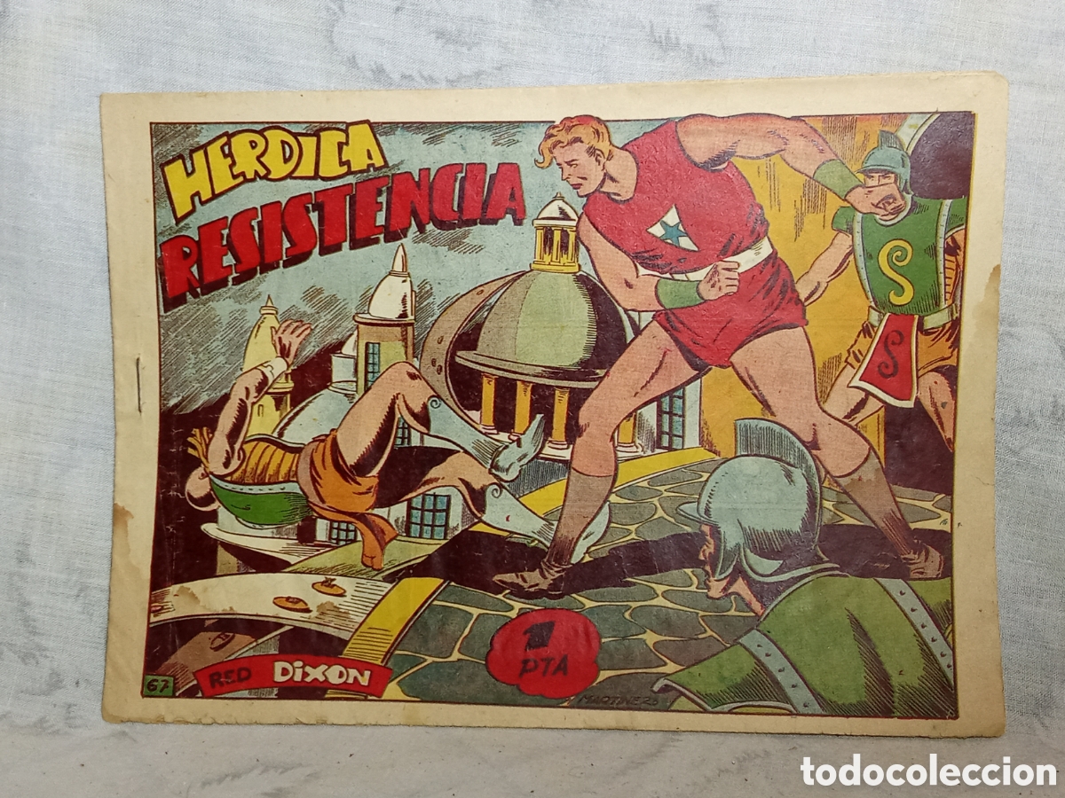 Tebeos: RED DIXON, HER&Oacute;ICA RESISTENCIA N&deg;67. ED. MARCO - Foto 1