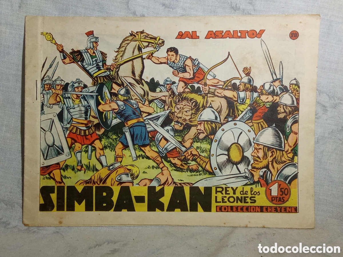 Tebeos: SIMBA-KAN &iexcl;AL ASALTO!, N&deg;28. ED. MARCO - Foto 1