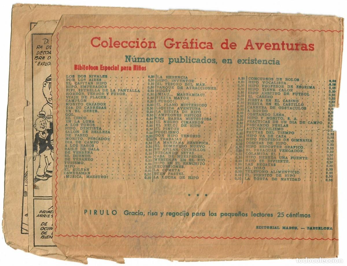 Tebeos: A&Ntilde;O 1942 &ndash; HIPO EXPLORADOR &ndash; EDITORIAL MARCO. - Foto 2