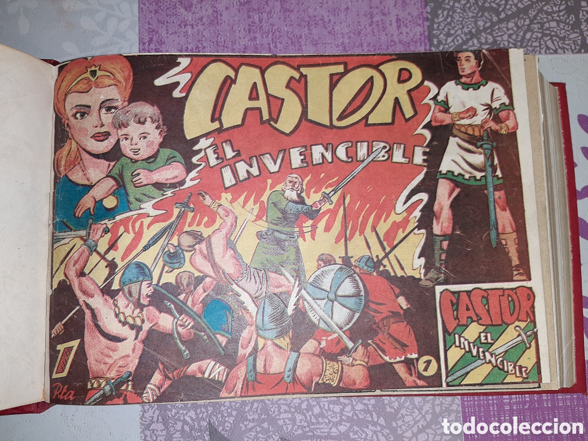Tebeos: Castor el Invencible, colecci&oacute;n completa encuadernada, 48 n&uacute;meros - Foto 1