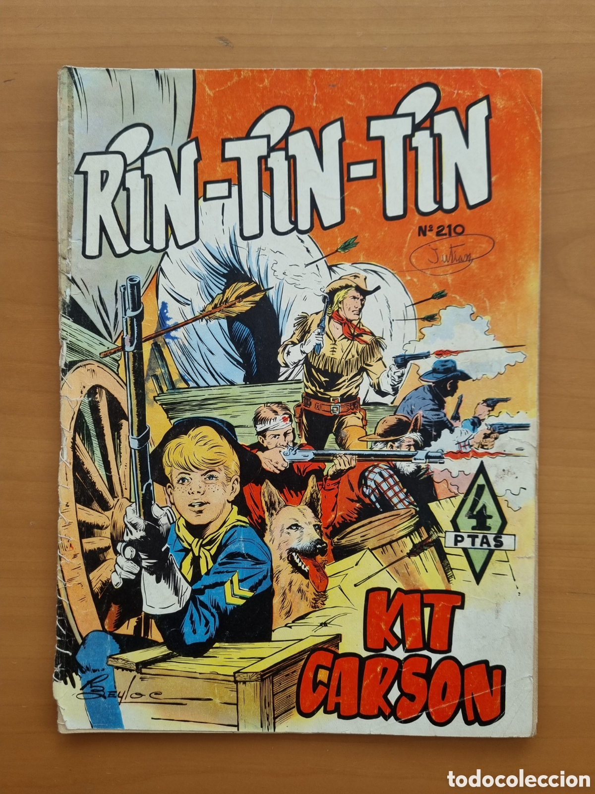 Tebeos: RIN TIN TIN n&deg; 210 - Foto 1