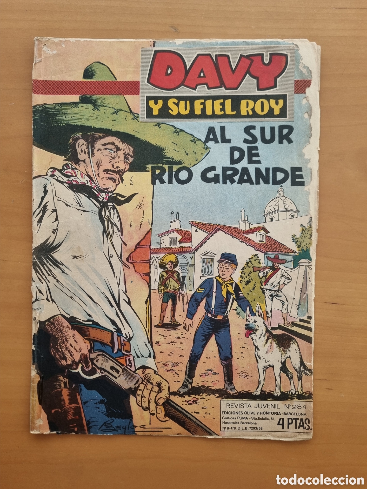 Tebeos: Davy y su Fiel Roy n&deg; 284 - Foto 1