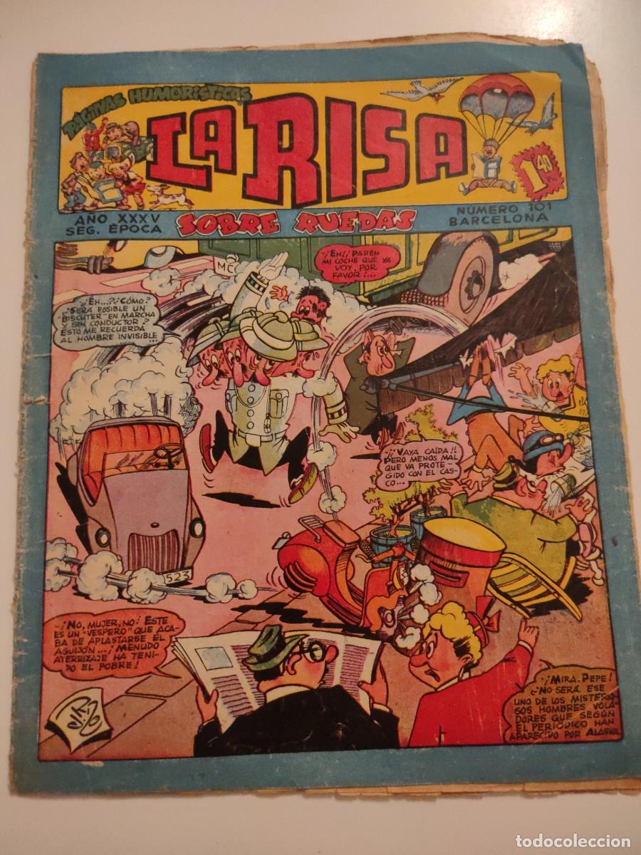 Tebeos: LA RISA N&ordm; 101 - MARCO 1958 - CON FRANCISCO IBA&Ntilde;EZ RAF - - Foto 1