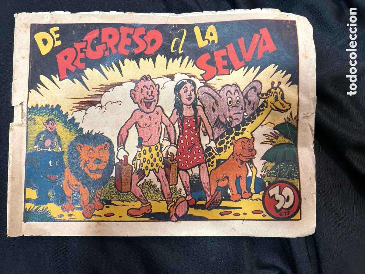 Tebeos: De regreso a la selva n.1, Edidiones Marco - Foto 1