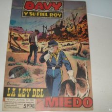 Tebeos: DAVY Y SU FIEL ROY/RIN TINT TIN 320,(DE 377) LA LEY DEL MIEDO.MARCO/OLIVE Y HONTORIA,1960