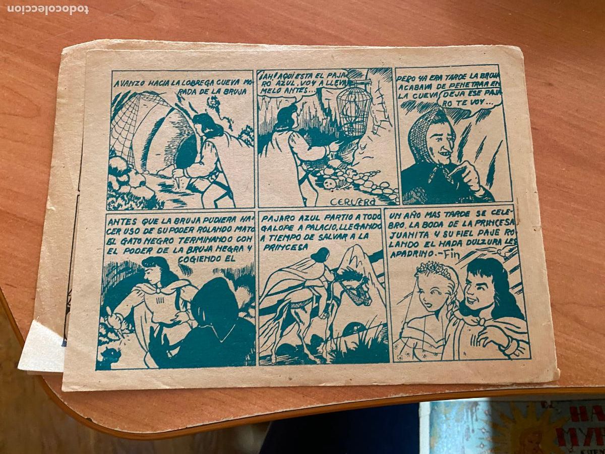 Tebeos: EL PAJE CUENTO DE HADAS N&ordm; 34 (MARCO) (COB181) - Foto 2