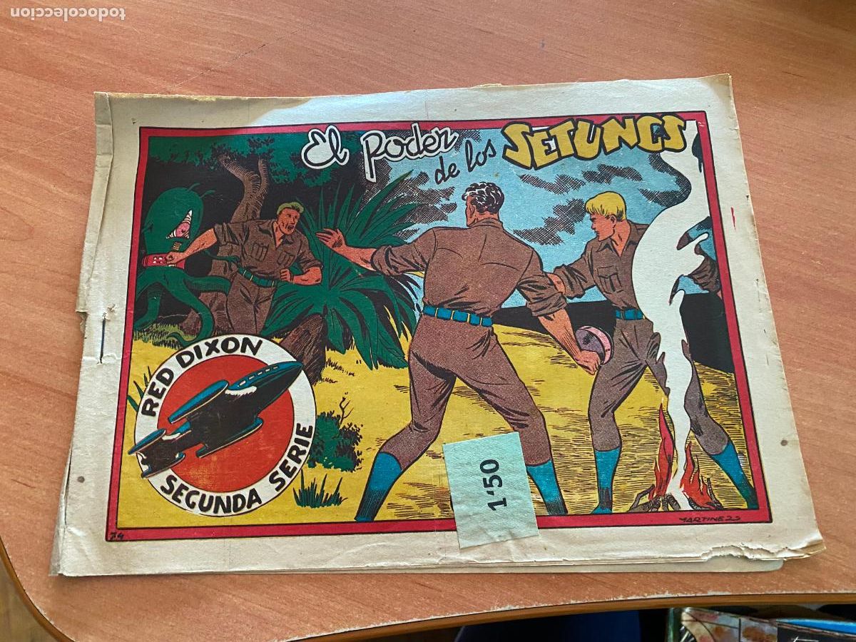 Tebeos: RED DIXON SEGUNDA DERIE N&ordm; 74 EL PODER DE LOS SETUNGS (MARCO) (COB181) - Foto 1