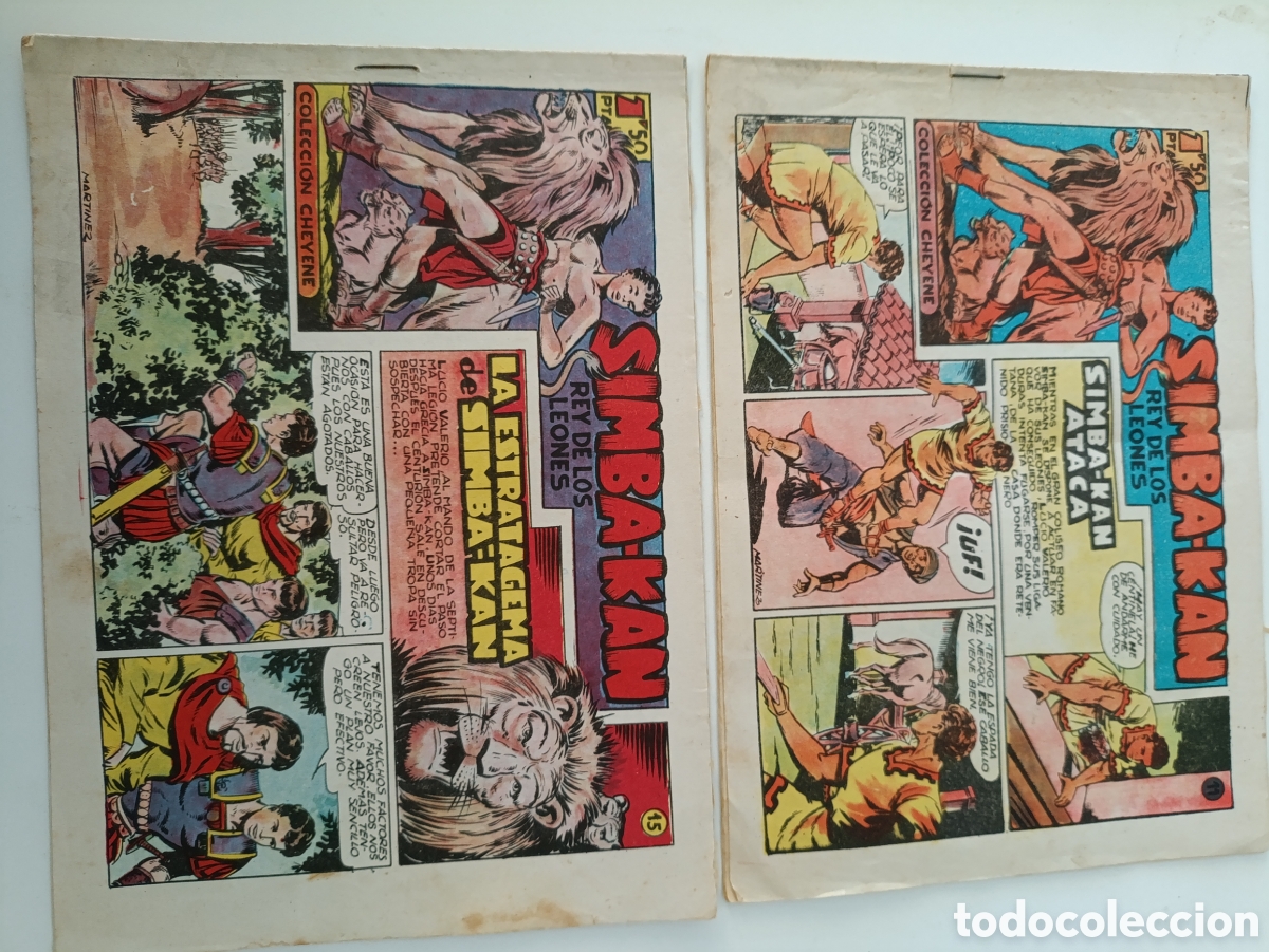 Tebeos: Lote de 13 Simba Kan a&ntilde;o 1959 - Foto 6