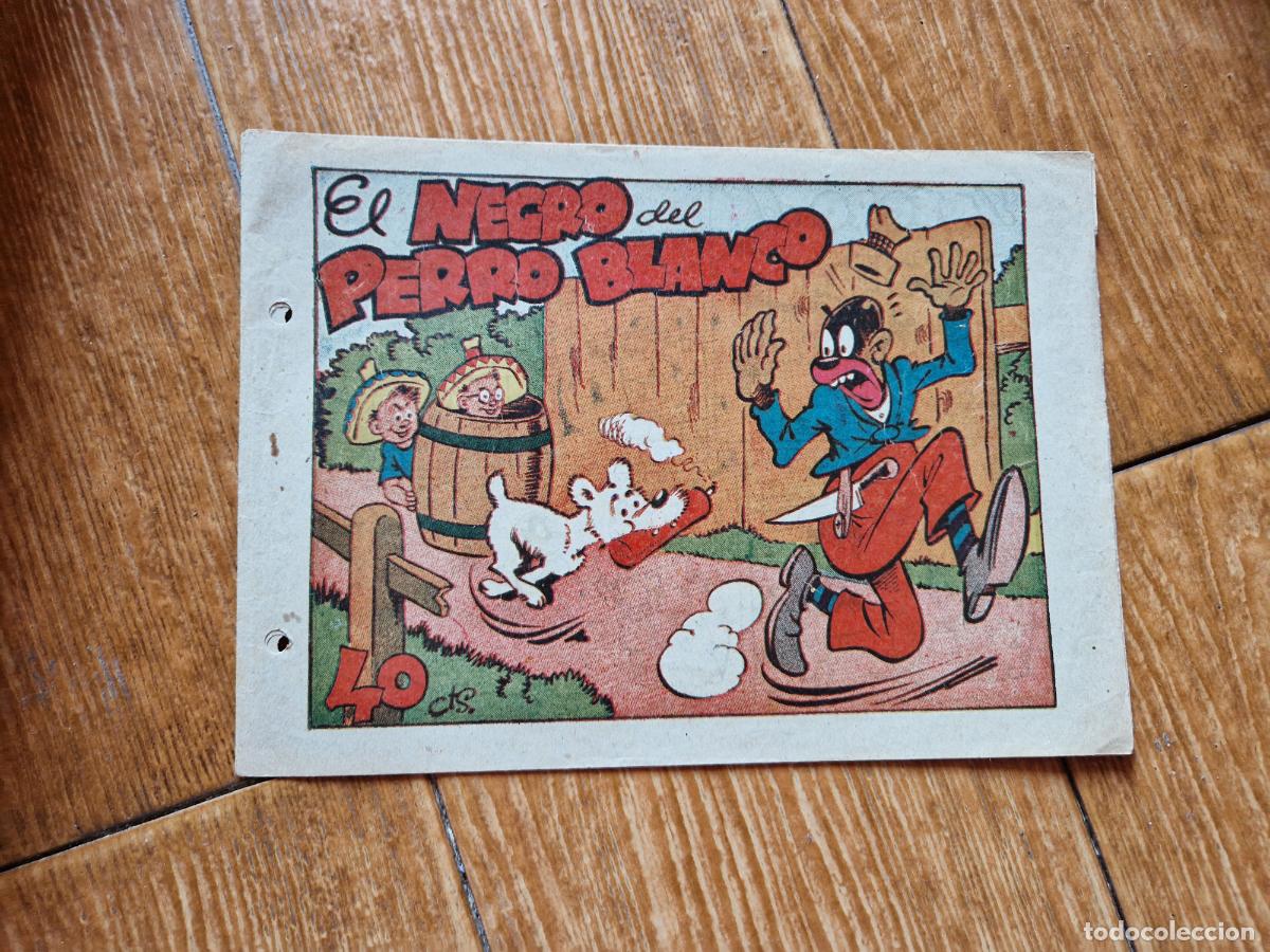 Tebeos: PINGO, TONGO Y PILONGO. EL NEGRO DEL PERRO BLANCO EDITORIAL MARCO ORIGINAL - Foto 1