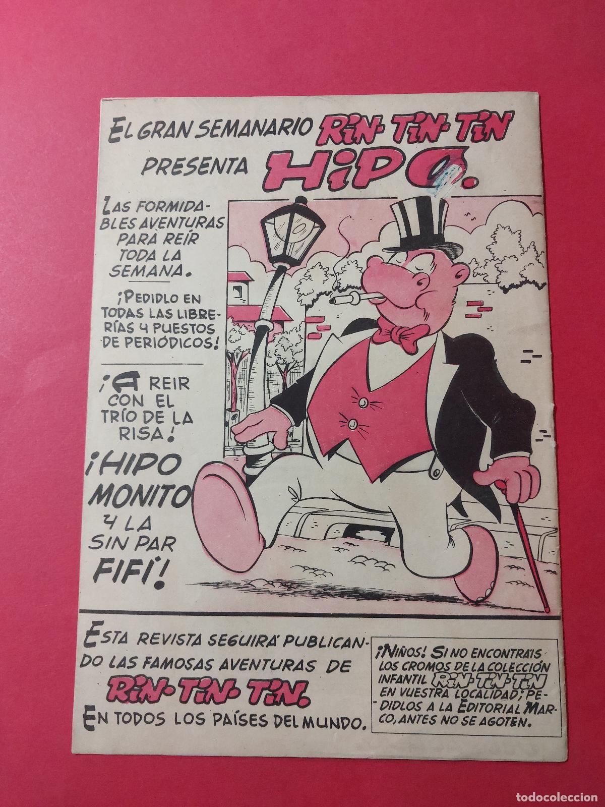 Tebeos: Rin-tin-t&iacute;n N&ordm; 92 EDITORIAL MARCO 1960 - Foto 2