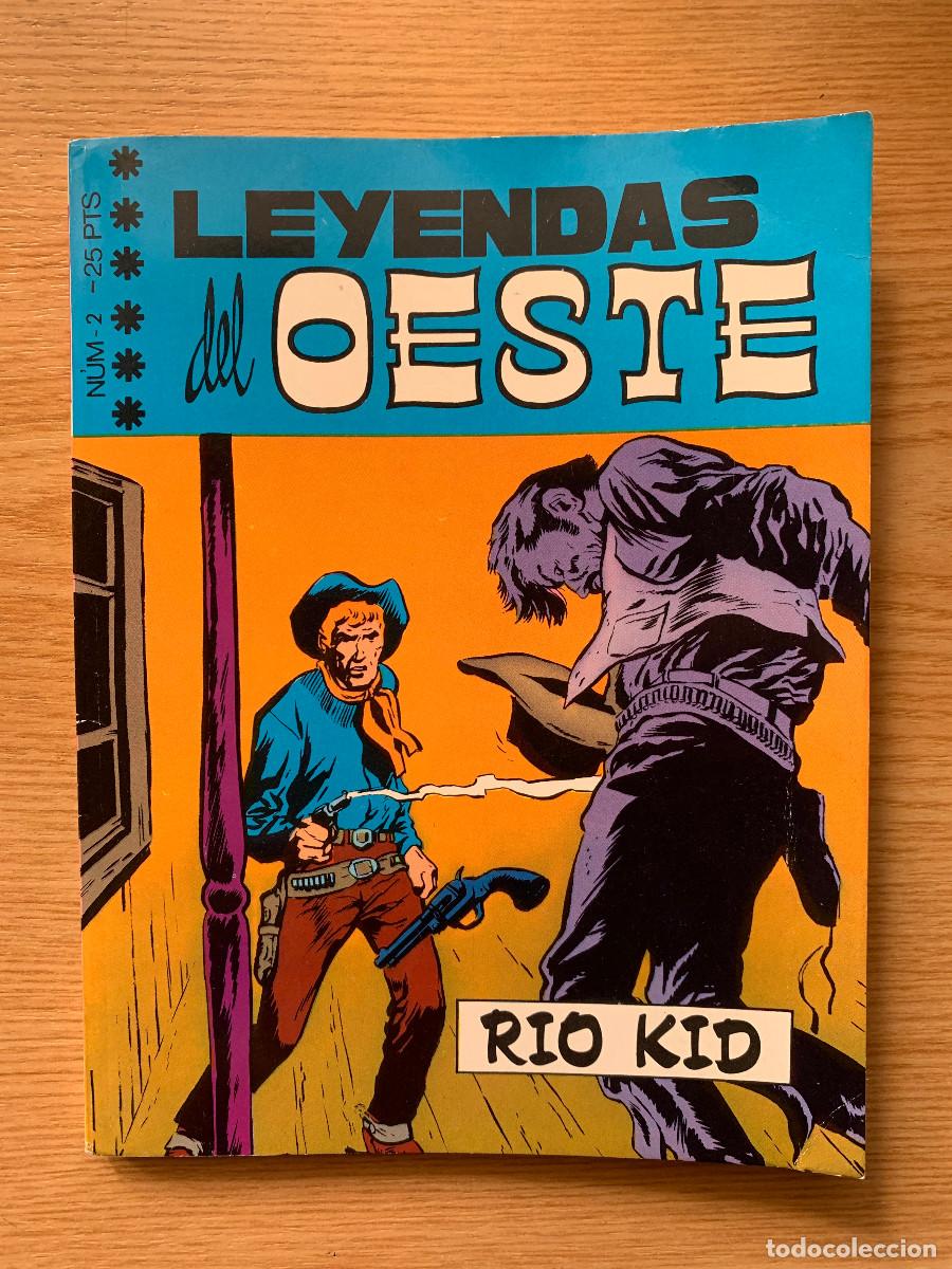 Tebeos: Leyendas del Oeste n&ordm; 2 - R&iacute;o Kid - Excelente Estado - Foto 1