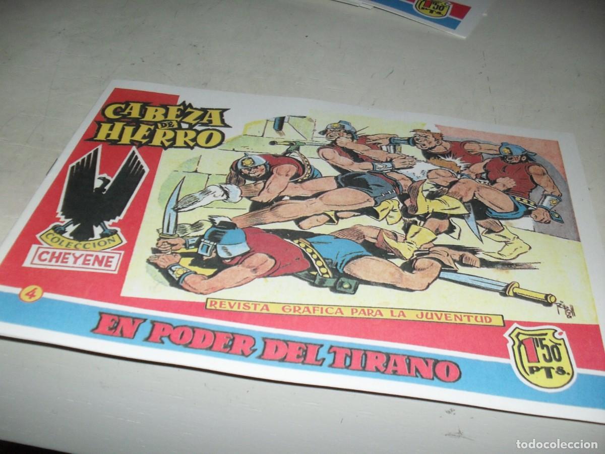 Tebeos: (FACSIMIL) CABEZA DE HIERRO N&ordm; 4 EN PODER DEL TIRANO,(DE 13).MARCO,1959 - Foto 1