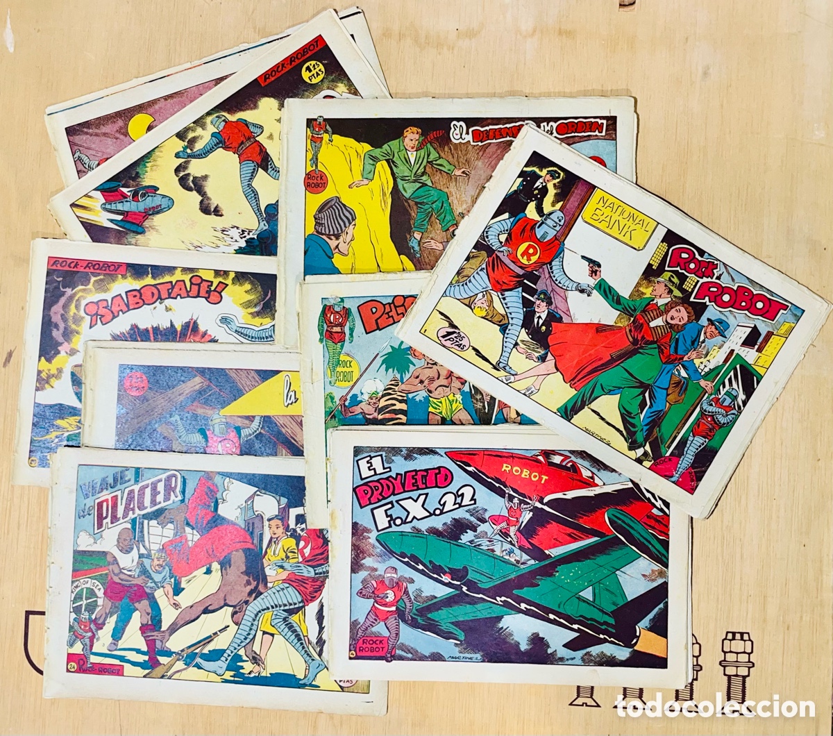 Tebeos: ROCK ROBOT, 32 EJEMPLARES COMPLETA, (EDITORIAL MARCO), MART&Iacute;NEZ!!! - Foto 1