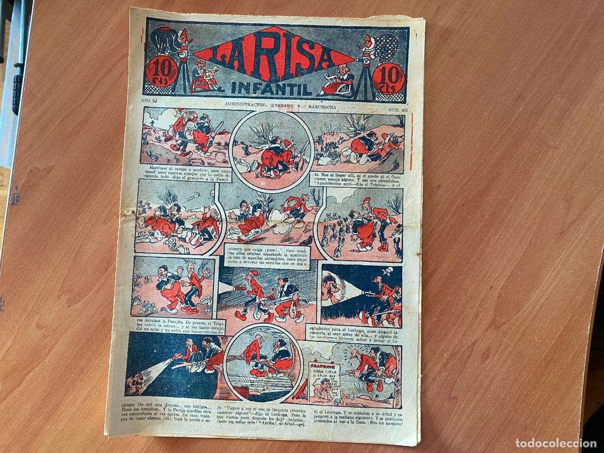 Tebeos: LA RISA INFANTIL N&ordm; 455 (ORIGINAL MARCO) (AB-9) - Foto 1
