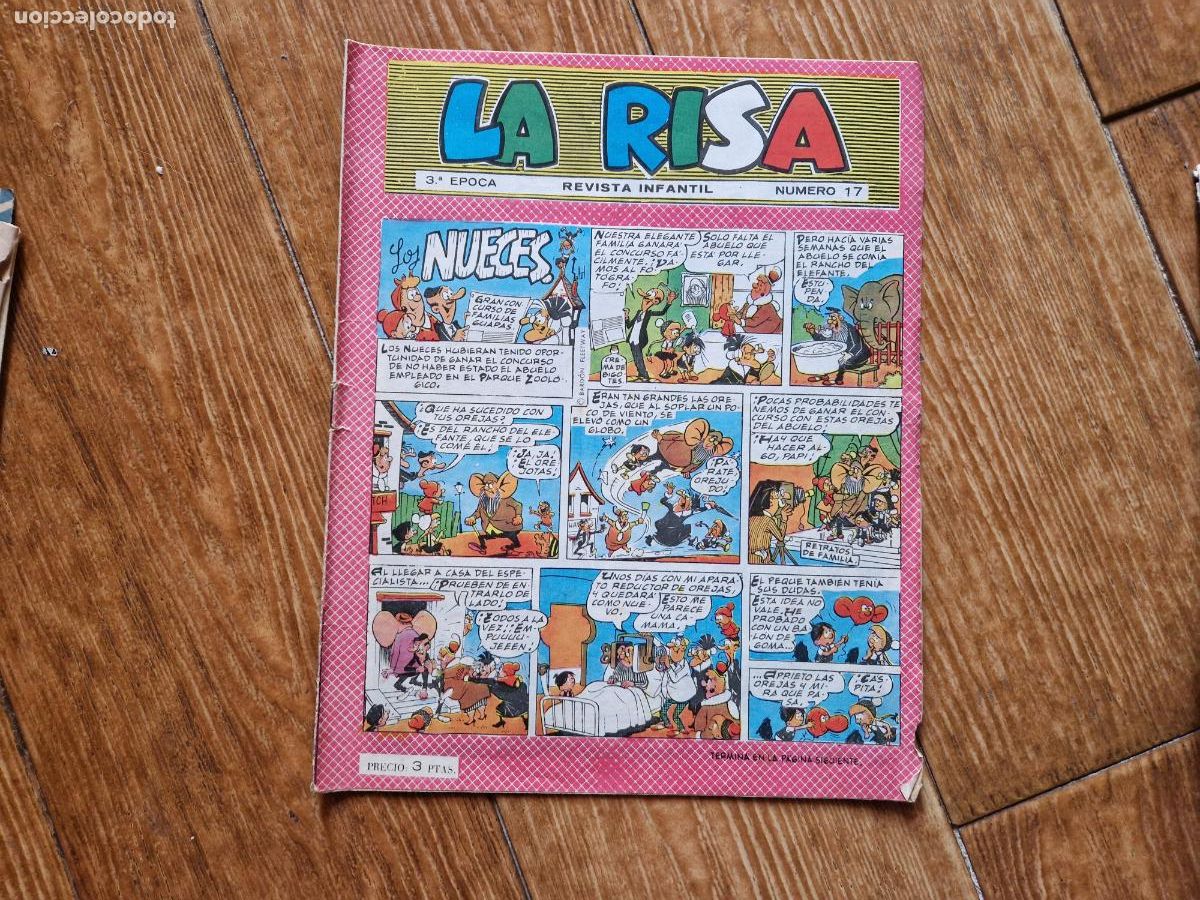 Tebeos: LA RISA N&ordm; 17 EDITORIAL MARCO ORIGINAL - Foto 1