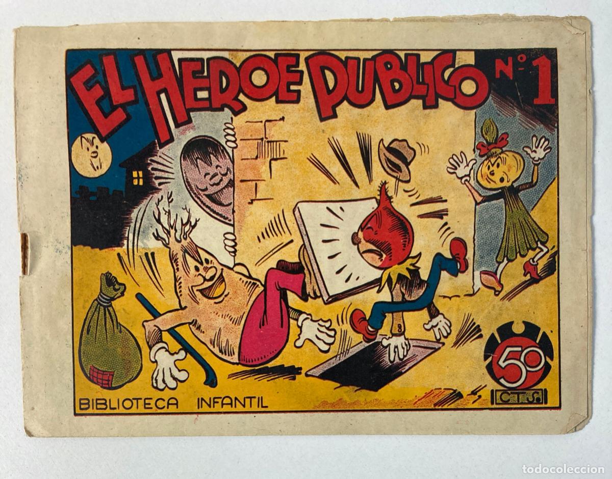 Tebeos: BIBLIOTECA INFANTIL, MARCO - EL HEROE PUBLICO N&ordm;1 - Foto 1