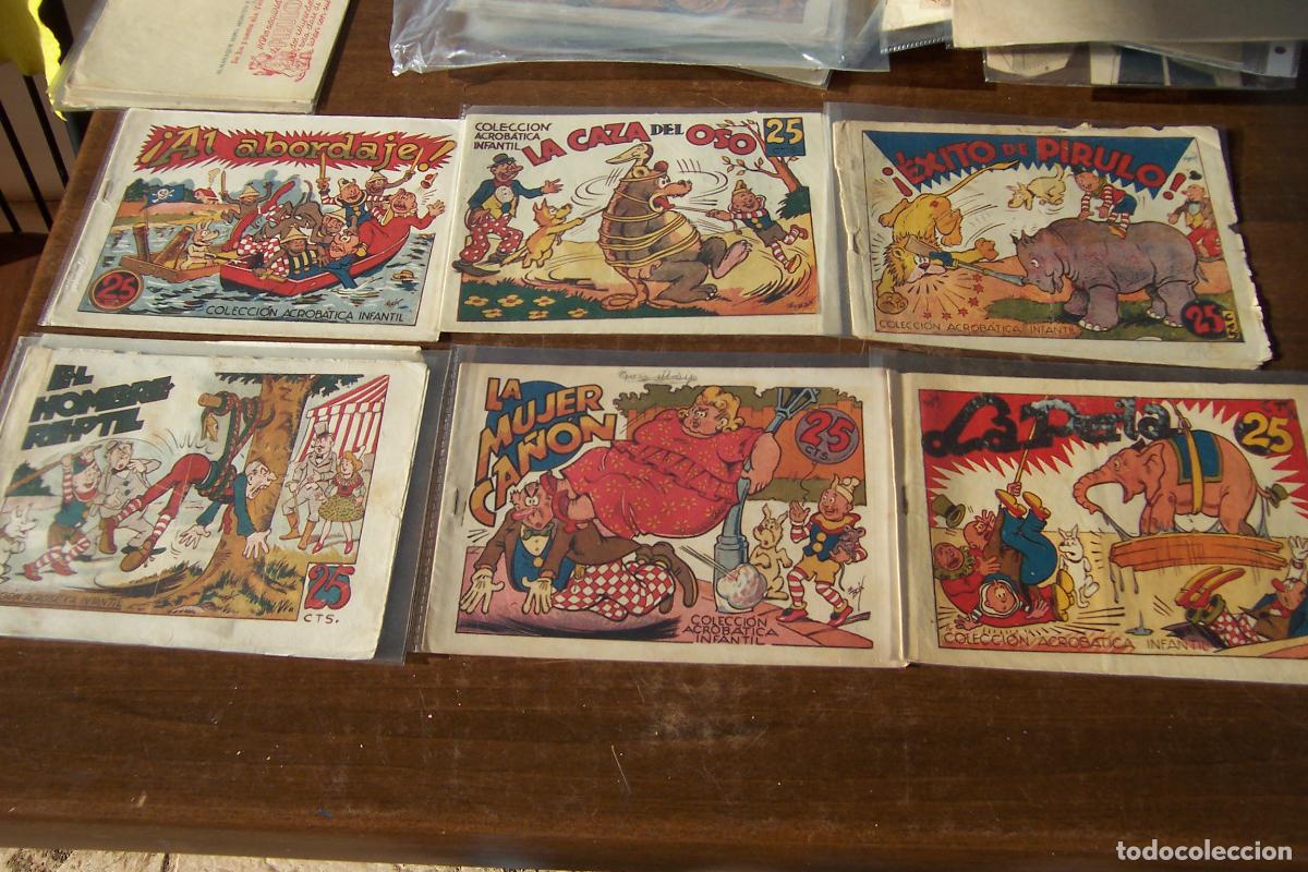 Tebeos: MARCO,- LOTE COLECCION ACROBATICA INFANTIL, PIRULO Y TONTOLETE , VER INTERIOR - Foto 3