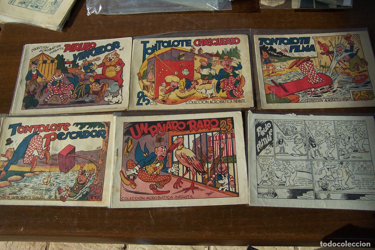 Tebeos: MARCO,- LOTE COLECCION ACROBATICA INFANTIL, PIRULO Y TONTOLETE , VER INTERIOR - Foto 5