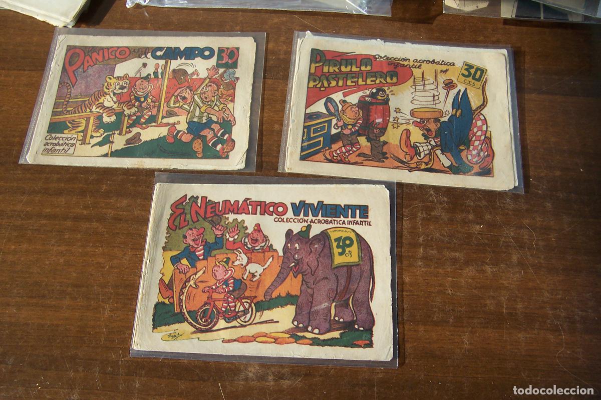 Tebeos: MARCO,- LOTE COLECCION ACROBATICA INFANTIL, PIRULO Y TONTOLETE , VER INTERIOR - Foto 7