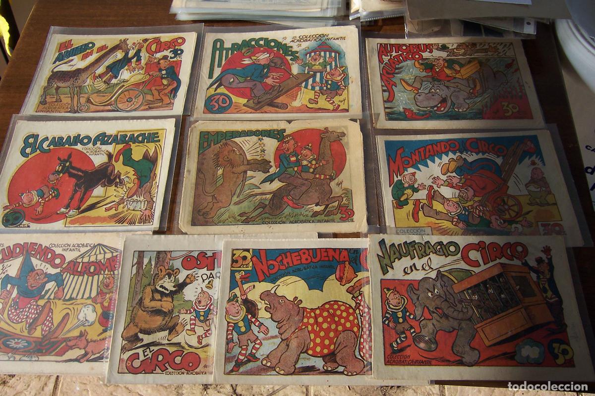 Tebeos: MARCO,- LOTE COLECCION ACROBATICA INFANTIL, PIRULO Y TONTOLETE , VER INTERIOR - Foto 9