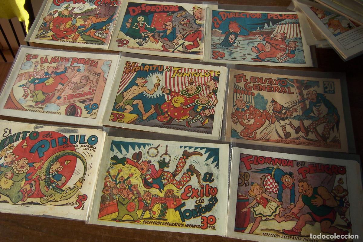 Tebeos: MARCO,- LOTE COLECCION ACROBATICA INFANTIL, PIRULO Y TONTOLETE , VER INTERIOR - Foto 13