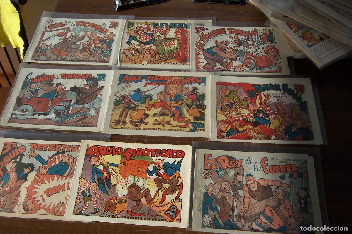 Tebeos: MARCO,- LOTE COLECCION ACROBATICA INFANTIL, PIRULO Y TONTOLETE , VER INTERIOR - Foto 15
