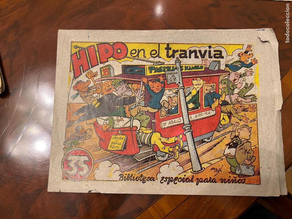 Tebeos: HIPO EN EL TRANVIA BUEN ESTADO - Foto 1