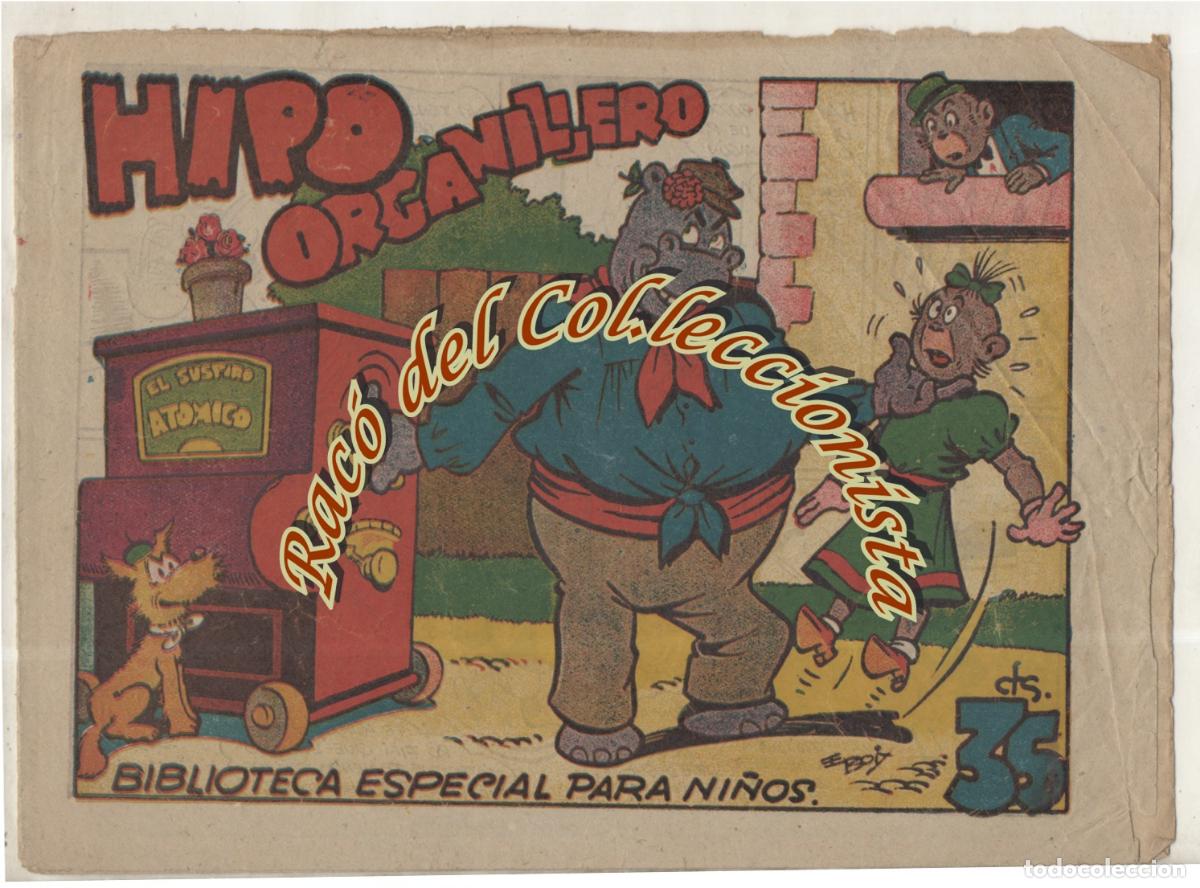 BDs: HIPO MONITO Y FIFI , HIPO ORGANILLERO, E. BOIX, BIBL.ESPECIAL PARA NIÑOS, MARCO , *EDICION ORIGINAL*