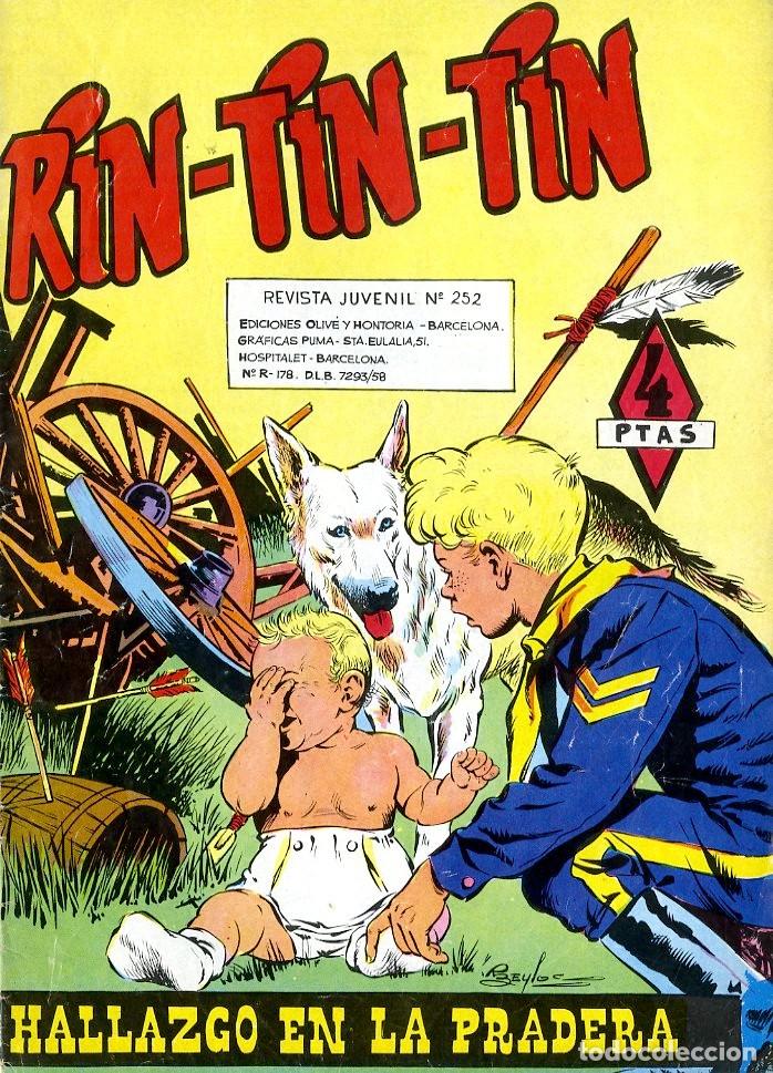 Tebeos: Rin-Tin-T&iacute;n / Hallazgo en la Pradera / 1960 / Beyloc / N.252 (A7) - Foto 1