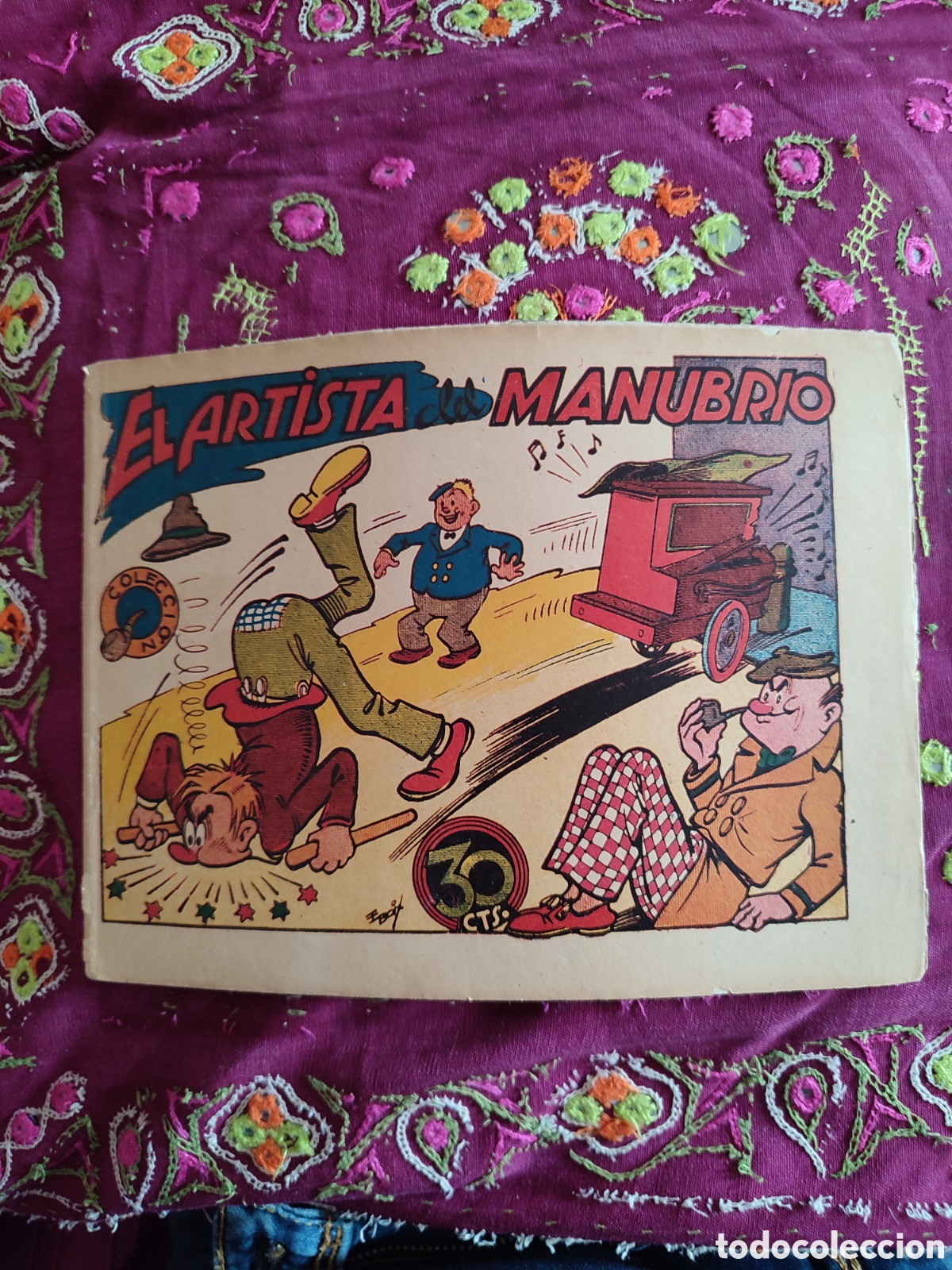 Tebeos: Colecci&oacute;n pipa,el artista manubrio - Foto 1