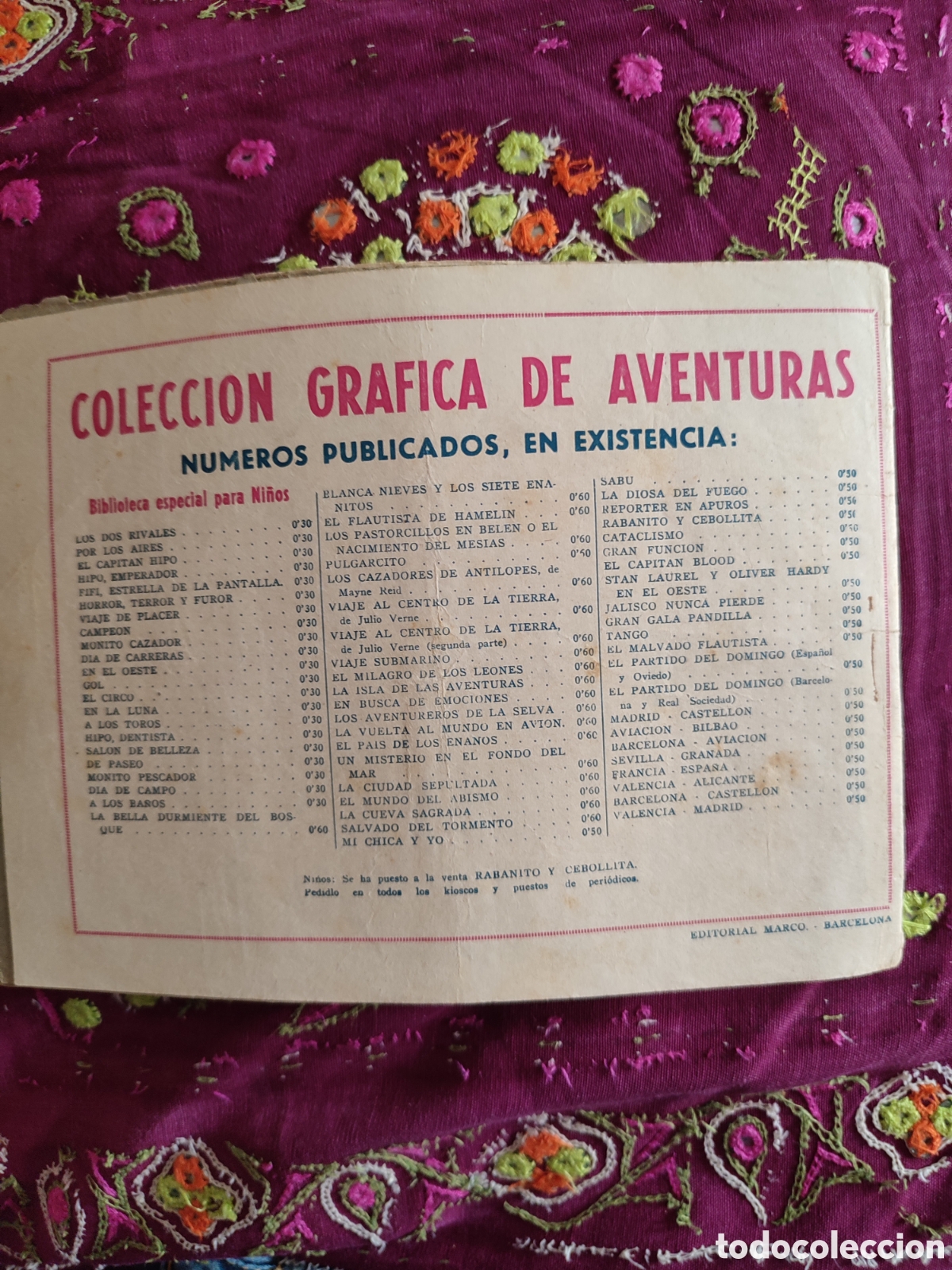 Tebeos: Biblioteca especial de los ni&ntilde;os, Gol - Foto 2