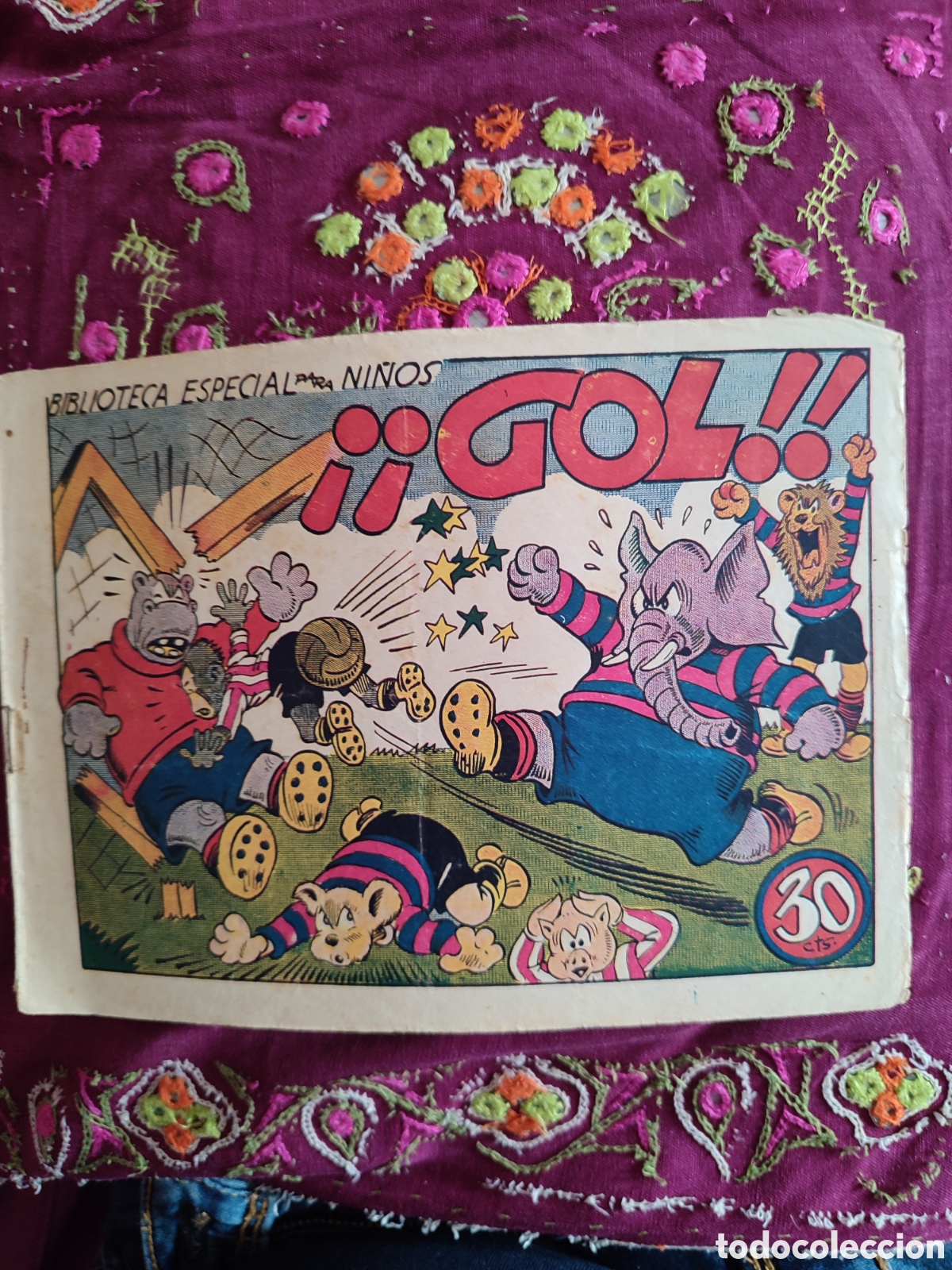 Tebeos: Biblioteca especial de los ni&ntilde;os, Gol - Foto 1
