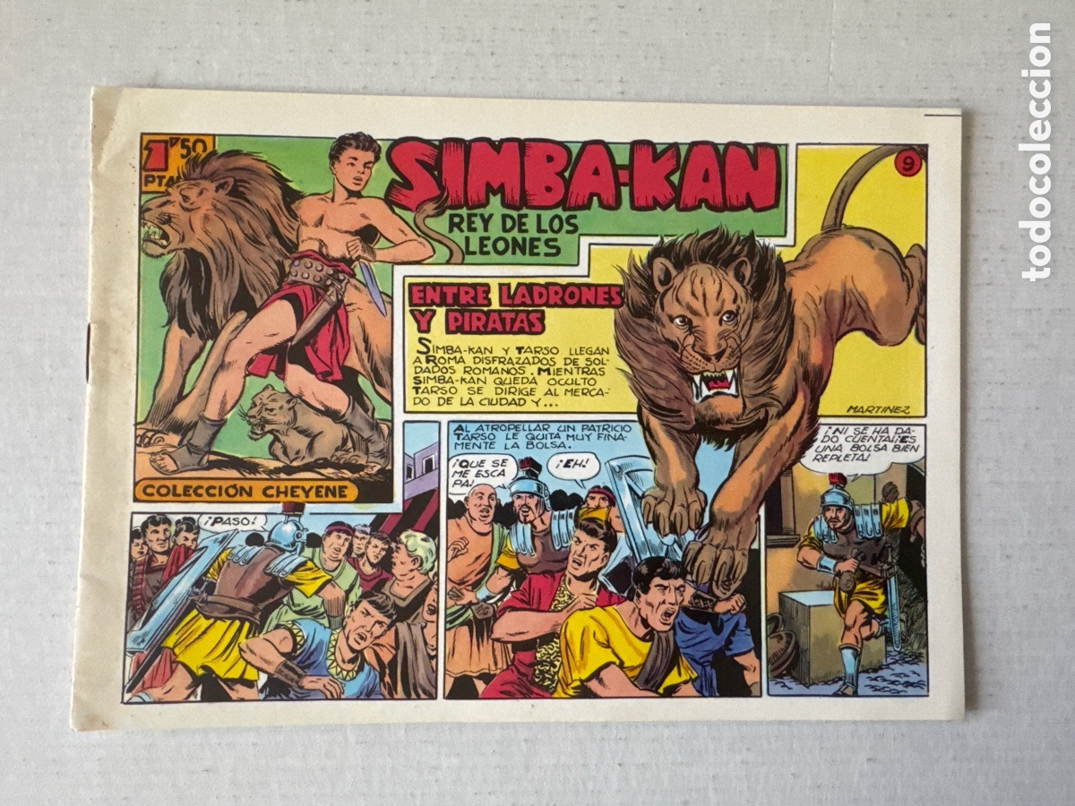 Tebeos: SIMBA-KAN #9 - MARCO - Buen estado - Foto 1