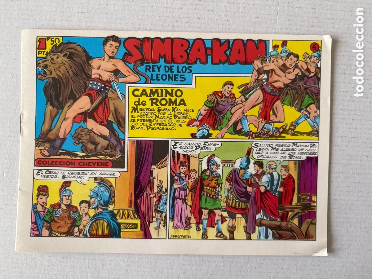Tebeos: SIMBA-KAN #4 - MARCO - Buen estado - Foto 1