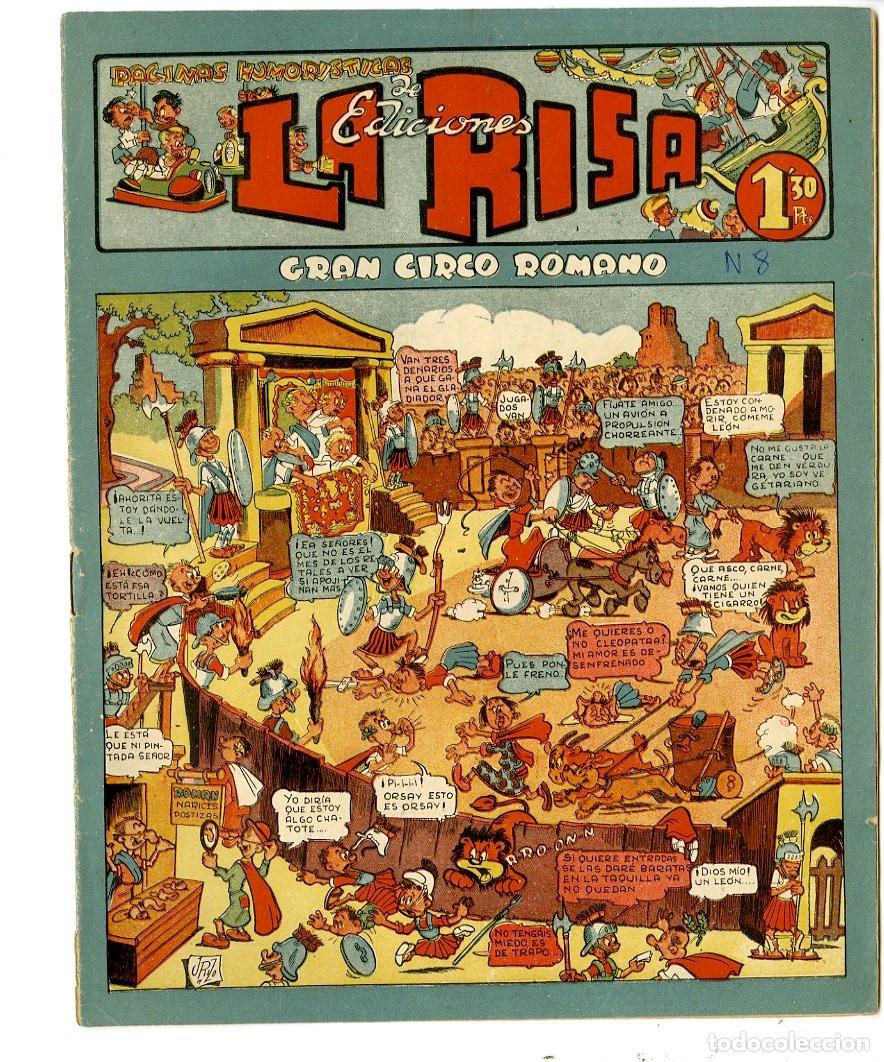 Tebeos: La Risa / Gran Circo Romano / N.8 (A7) - Foto 1