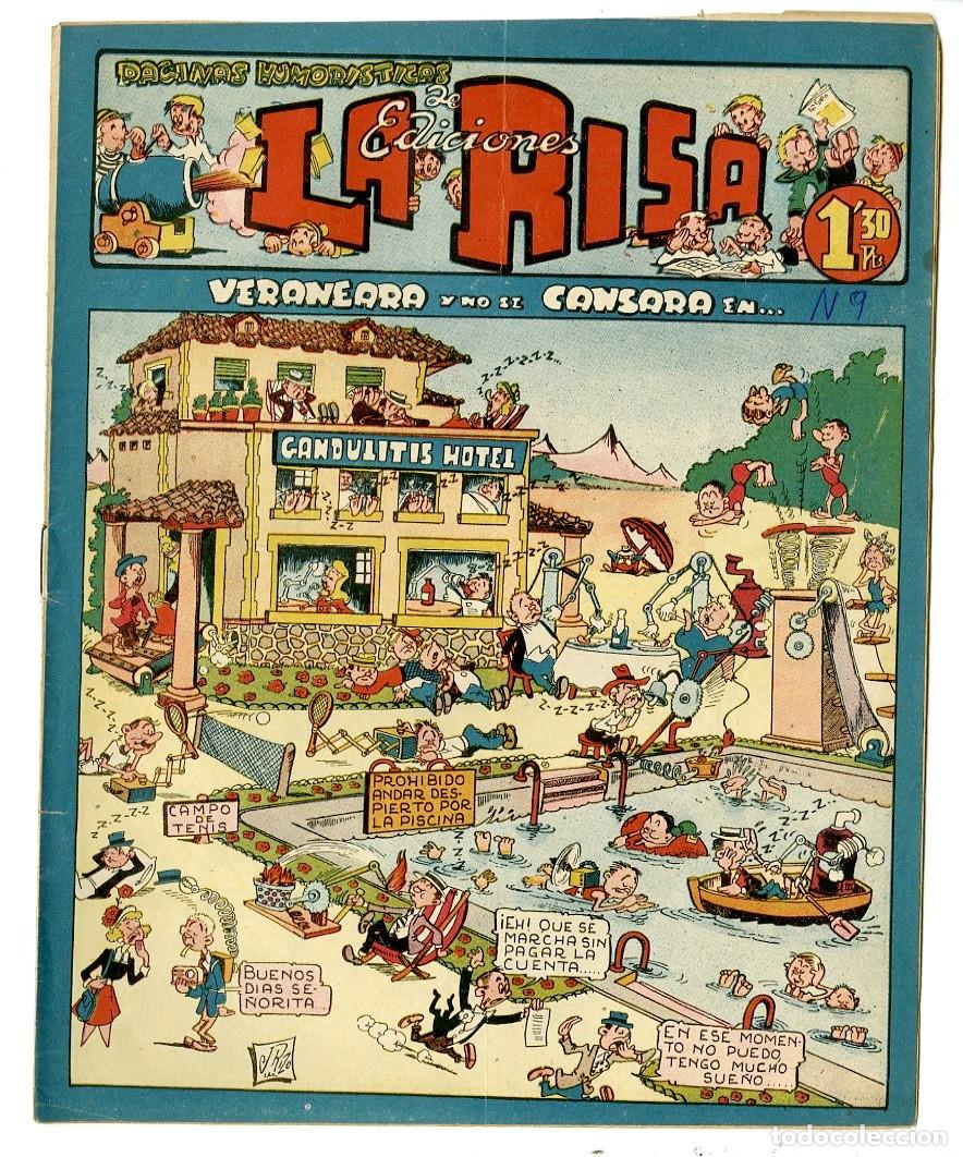 Tebeos: La Risa / Veraneara y No Si Cansara En... / N.9 (A7) - Foto 1