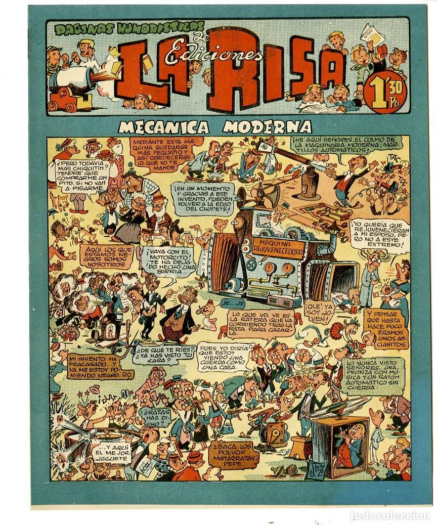 Tebeos: La Risa / Mecanica Moderna / N.16 (A7) - Foto 1