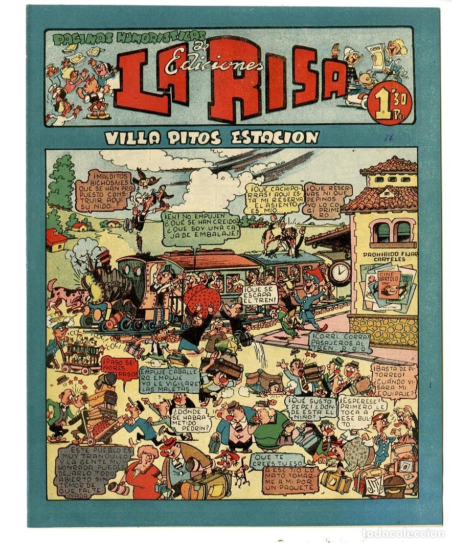 Tebeos: La Risa / Villa Pitos Estaci&oacute;n / N.17 (A7) - Foto 1