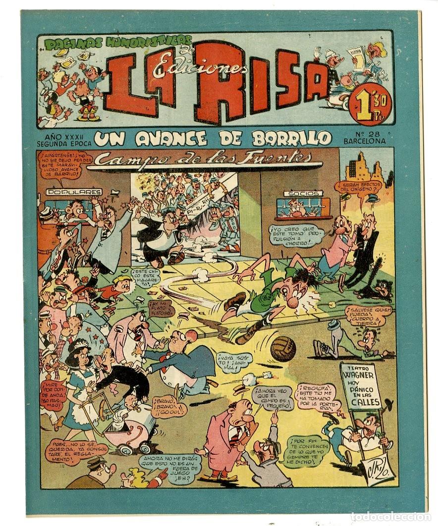 Tebeos: La Risa / Un Avance de Barrilo / N.28 (A7) - Foto 1