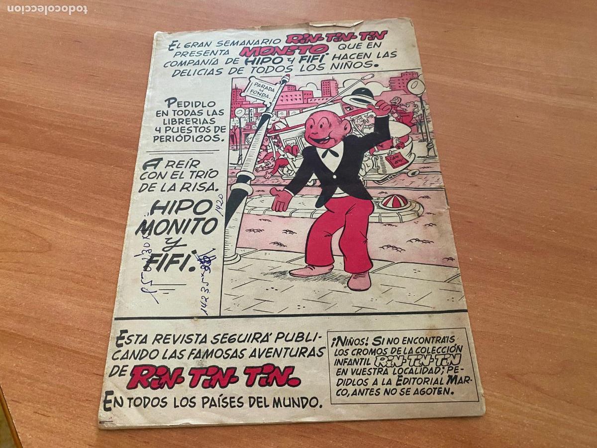 Tebeos: RIN-TIN-TIN N&ordm; 86 QUIEN MAL ANDA MAL ACABA (ORIGINAL) (COB21) - Foto 2