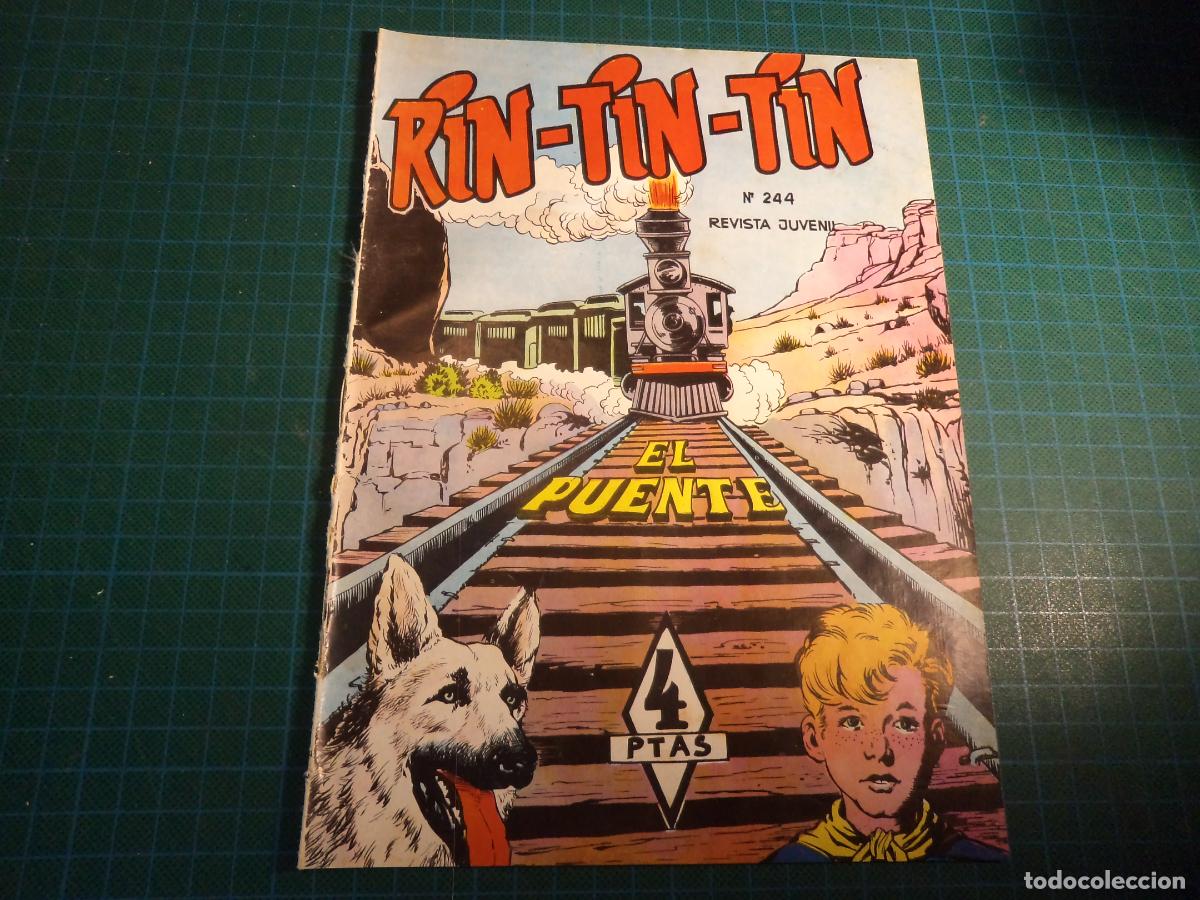 Tebeos: Rin-Tin-Tin. N&ordm; 244. Marco. Procede de encuadernacion. - Foto 1