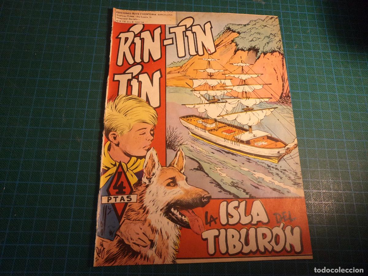 Tebeos: Rin-Tin-Tin. N&ordm; 268. Marco. Procede de encuadernacion. - Foto 1