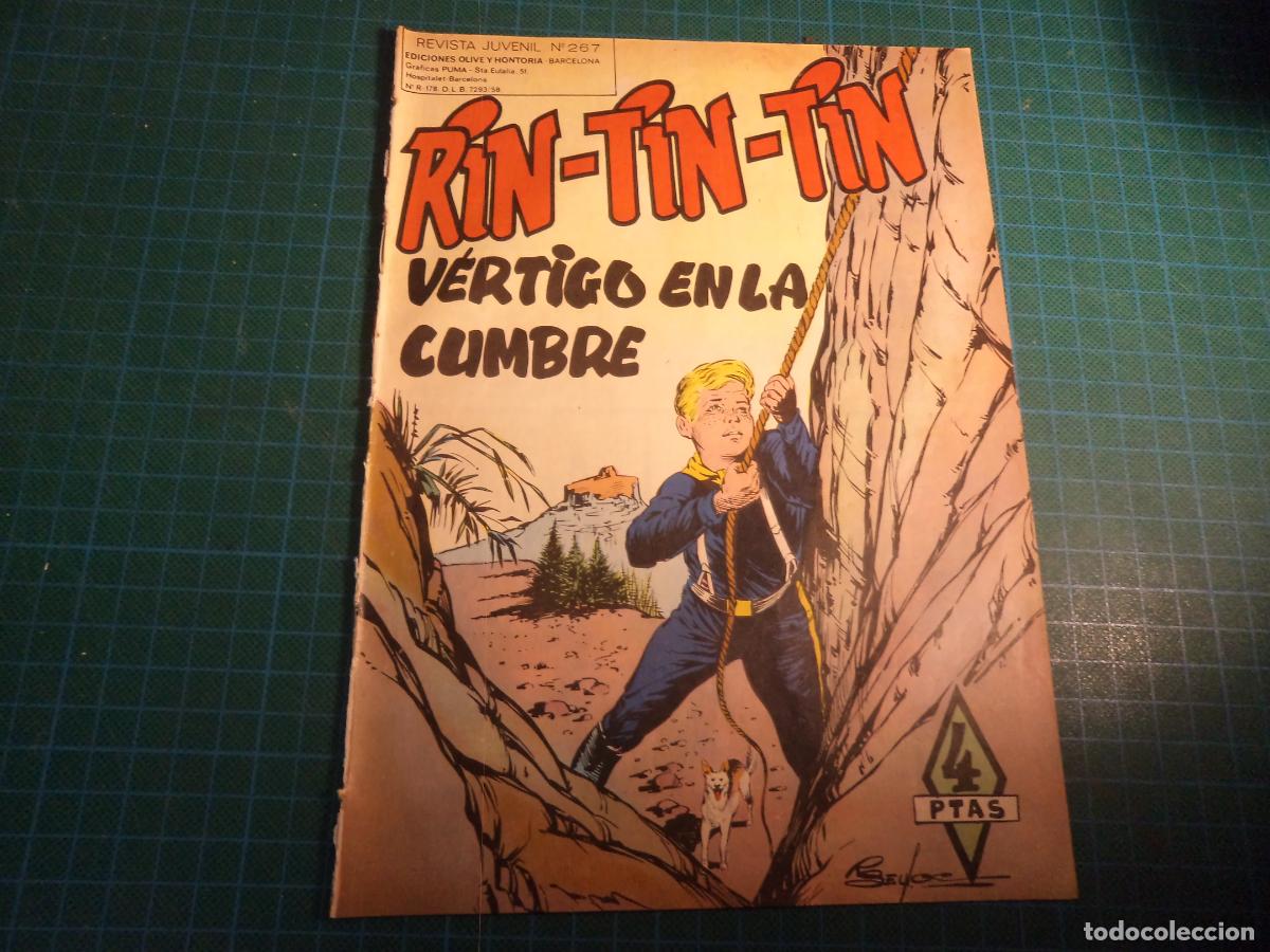 Tebeos: Rin-Tin-Tin. N&ordm; 267. Marco. Procede de encuadernacion. - Foto 1