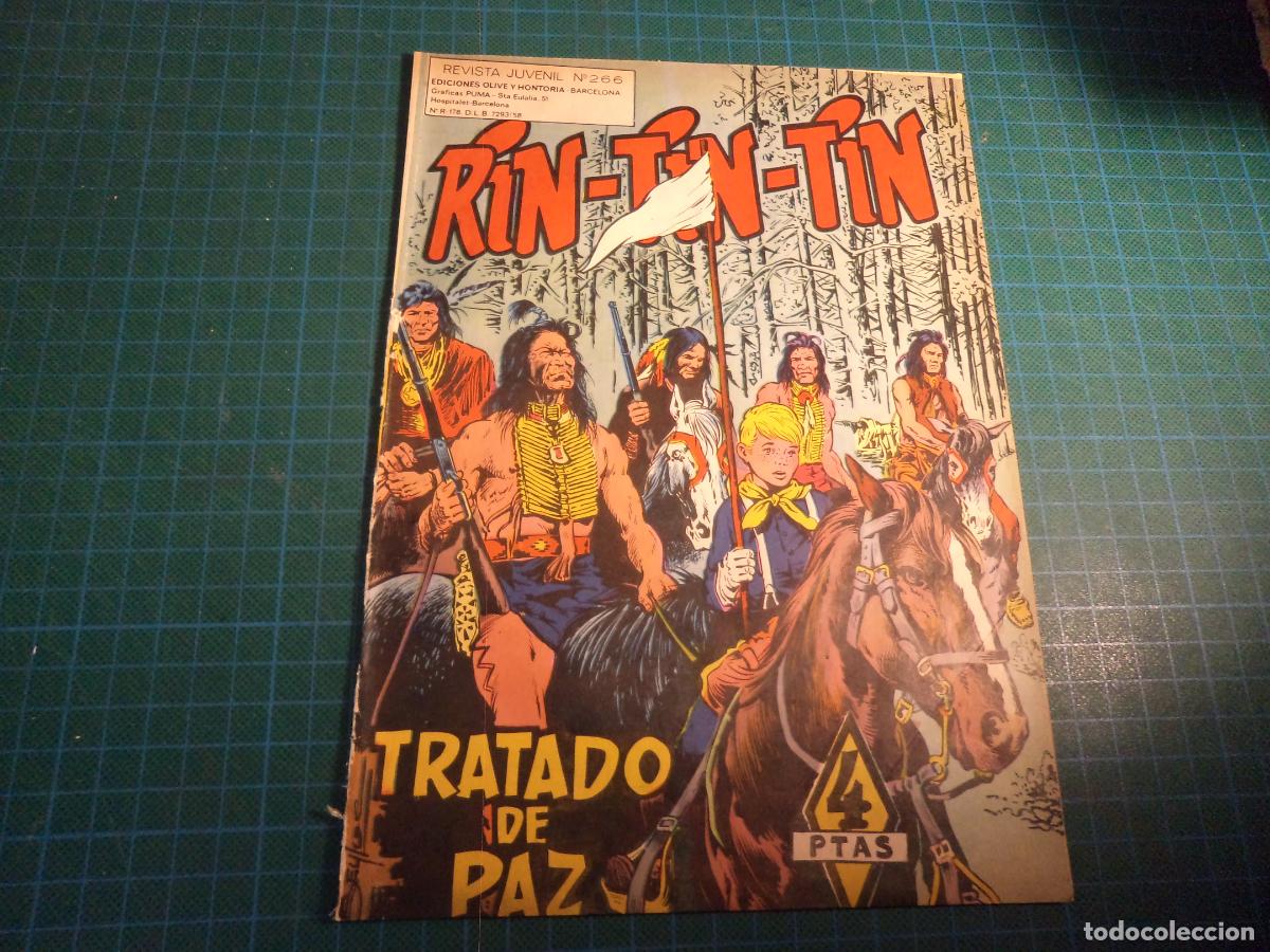 Tebeos: Rin-Tin-Tin. N&ordm; 266. Marco. Procede de encuadernacion. - Foto 1