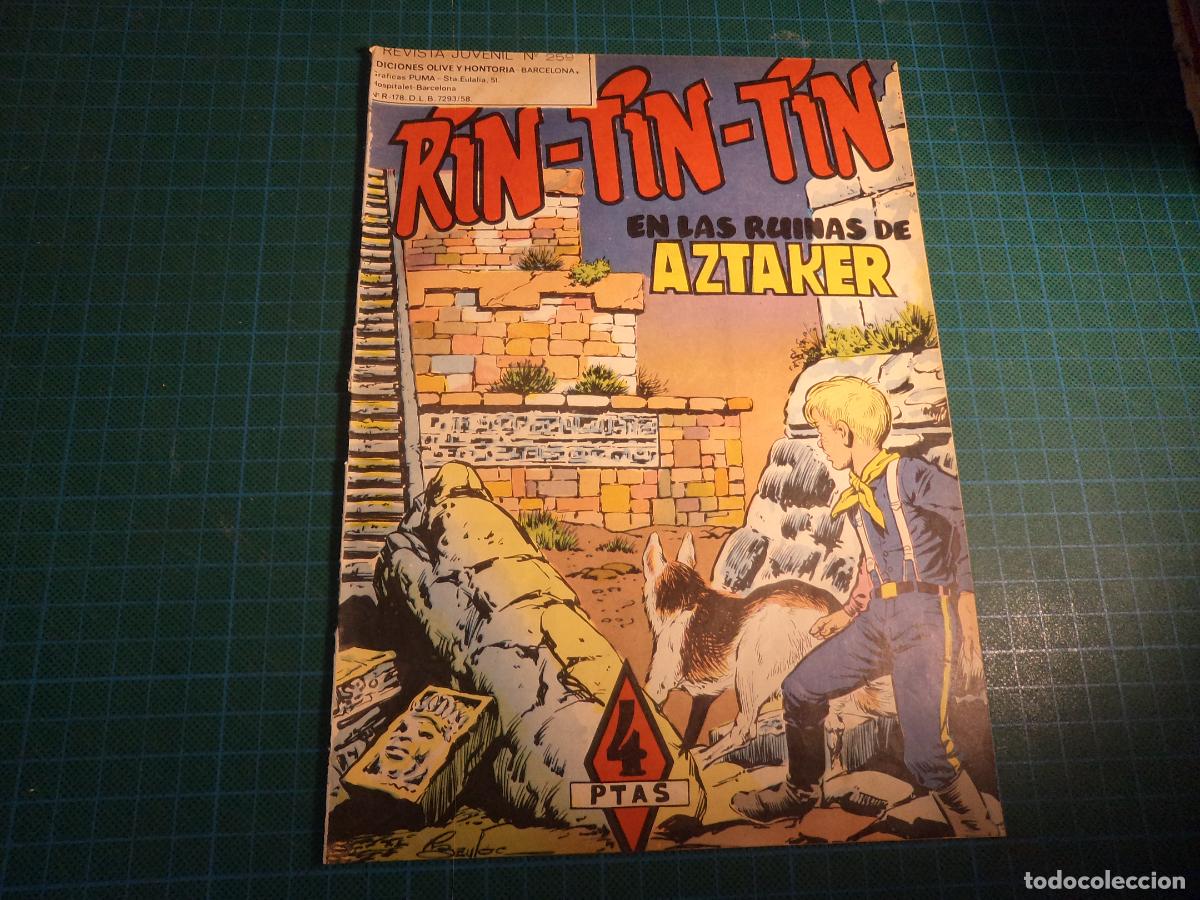 Tebeos: Rin-Tin-Tin. N&ordm; 259. Marco. Procede de encuadernacion. - Foto 1