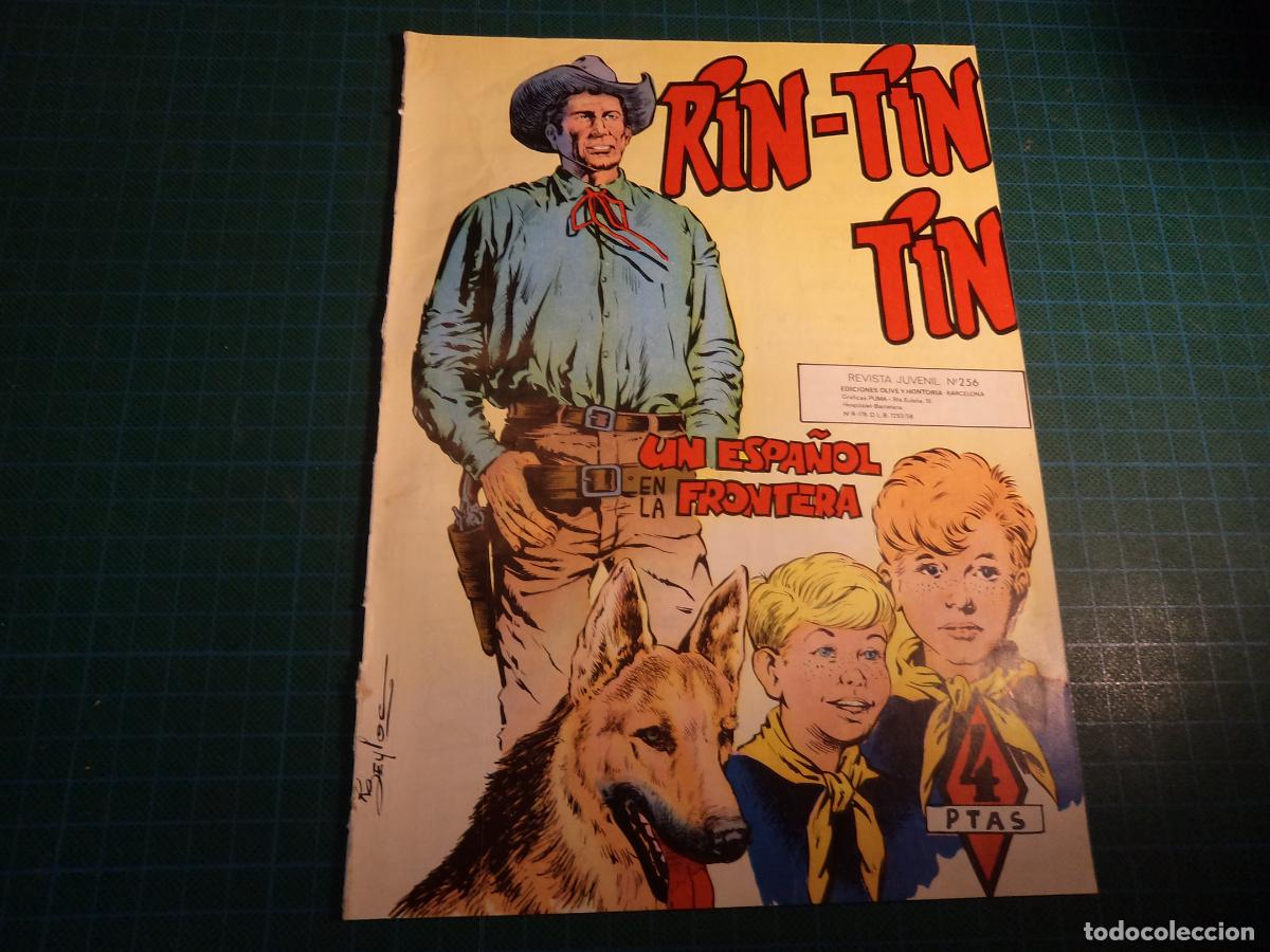 Tebeos: Rin-Tin-Tin. N&ordm; 256. Marco. Procede de encuadernacion. - Foto 1