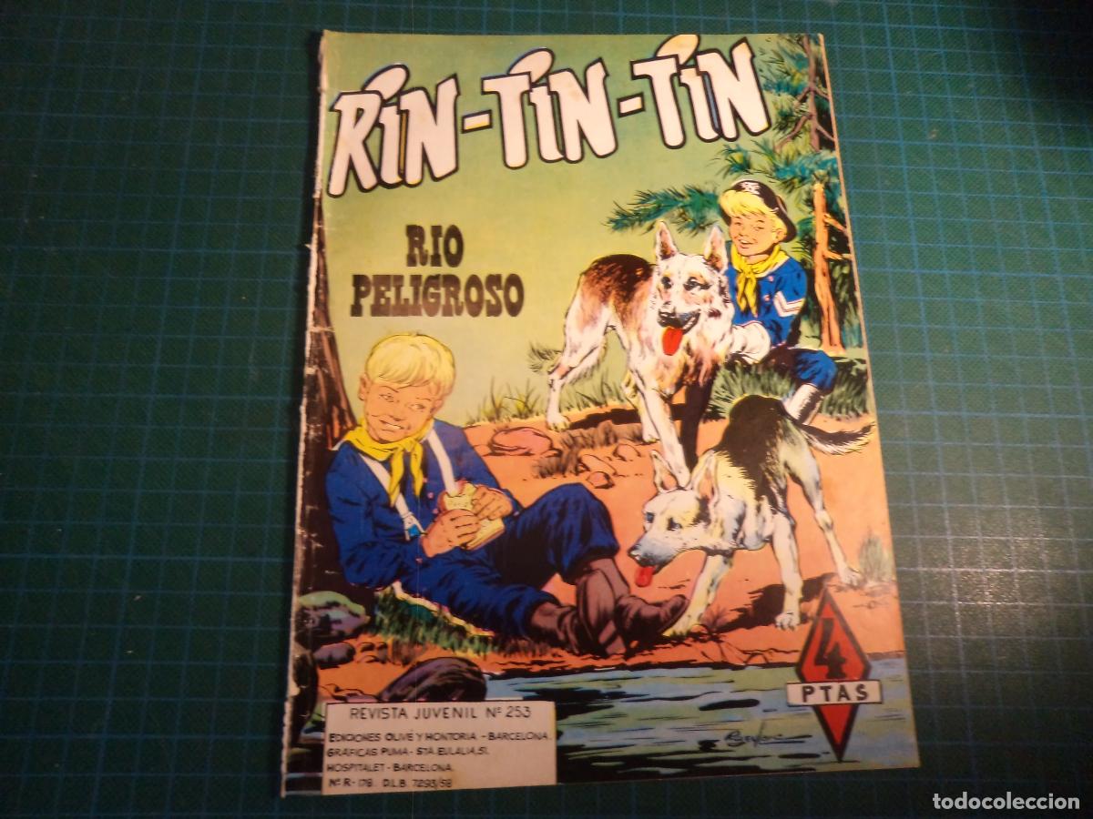Tebeos: Rin-Tin-Tin. N&ordm; 253. Marco. Procede de encuadernacion. - Foto 1