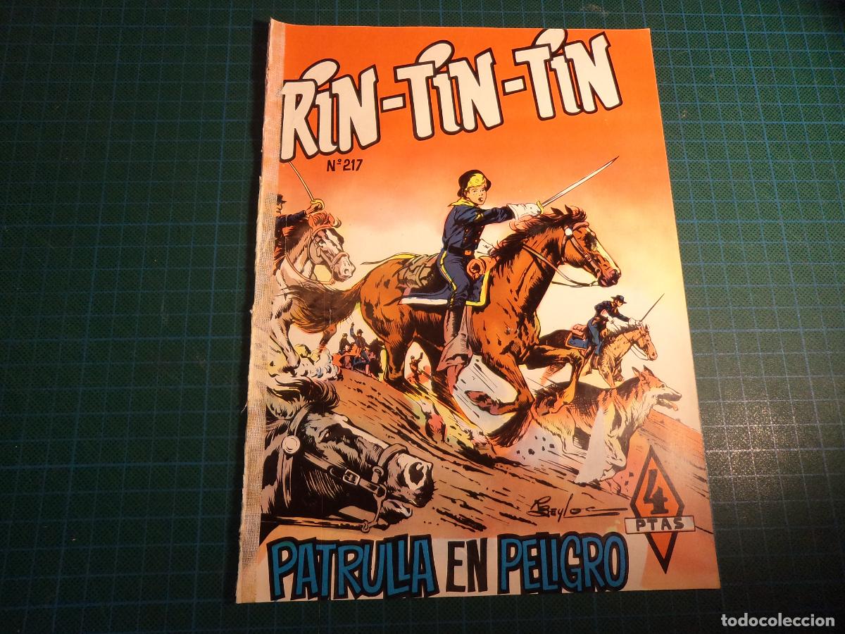 Tebeos: Rin-Tin-Tin. N&ordm; 217. Marco. Procede de encuadernacion. - Foto 1